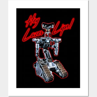 Electrifying Companionship: J5 T-Shirt - Short Circuit Edition Posters and Art